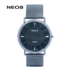 Đồng Hồ Neos N-40577AM Sapphire Dây Thép Lưới