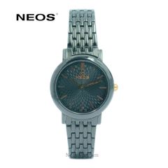 Đồng Hồ Nữ Neos N-40577L Dây Thép Vàng Sapphire