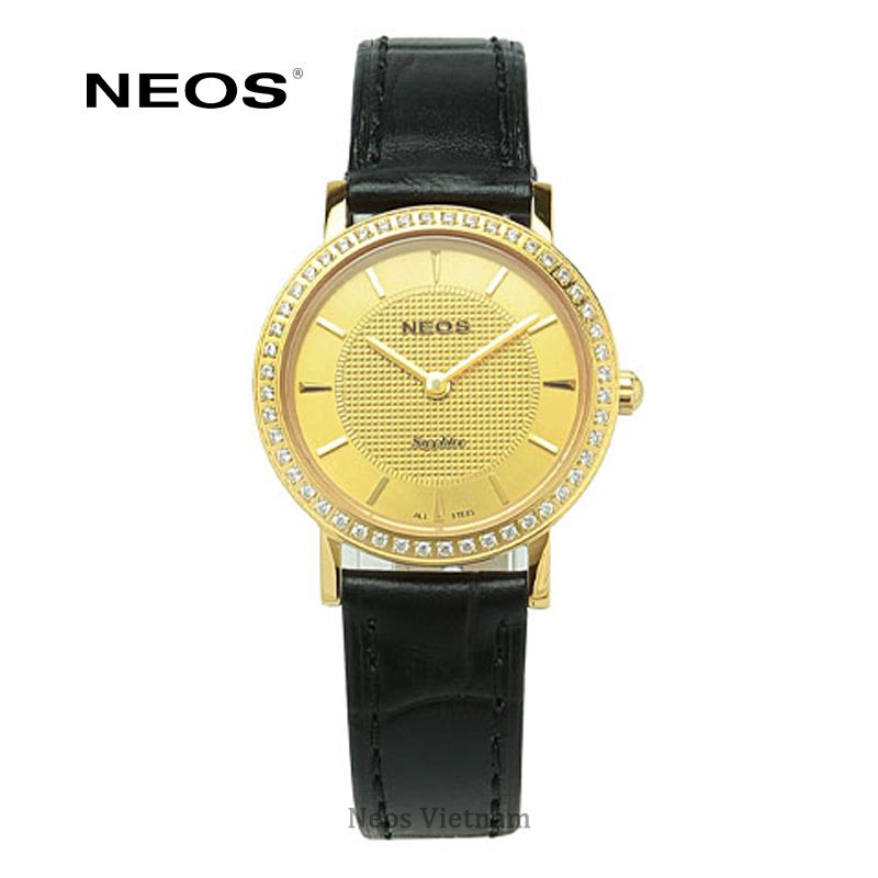 Đồng Hồ Đeo Tay Nữ Dây Da Neos N-40577AL Sapphire