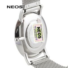 Đồng Hồ Nam Đẹp Neos N-40577M Sapphire Dây Thép Lưới Vàng