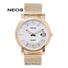 Đồng Hồ Nam Chính Hãng Neos N-40642M Dây Thép Lưới