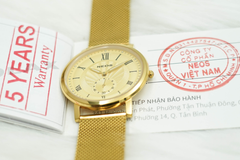 Đồng Hồ Nam Dây Lưới Neos N-40675G Sapphire