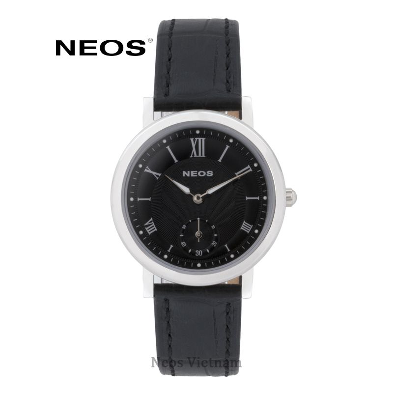 Đồng Hồ Dây Da Nữ Neos N-40675N Sapphire Chính Hãng