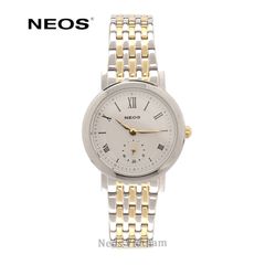 Đồng Hồ Nữ Đẹp Neos N-40675L Dây Thép Vàng