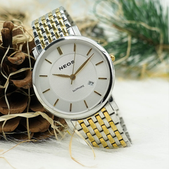Đồng Hồ Nam Dây Thép Neos N-40676G Sapphire Bảo Hành Chính Hãng