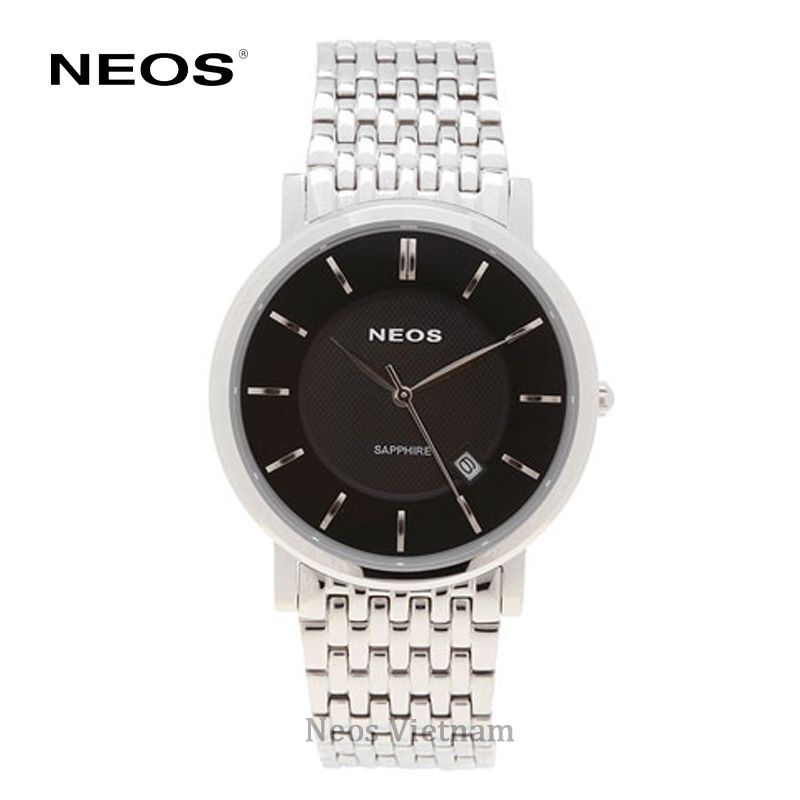 Đồng Hồ Nam Dây Thép Neos N-40676G Sapphire Bảo Hành Chính Hãng