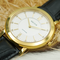 Đồng Hồ Dây Da Nam Neos N-40677M Sapphire Bảo Hành 1 Đổi 1