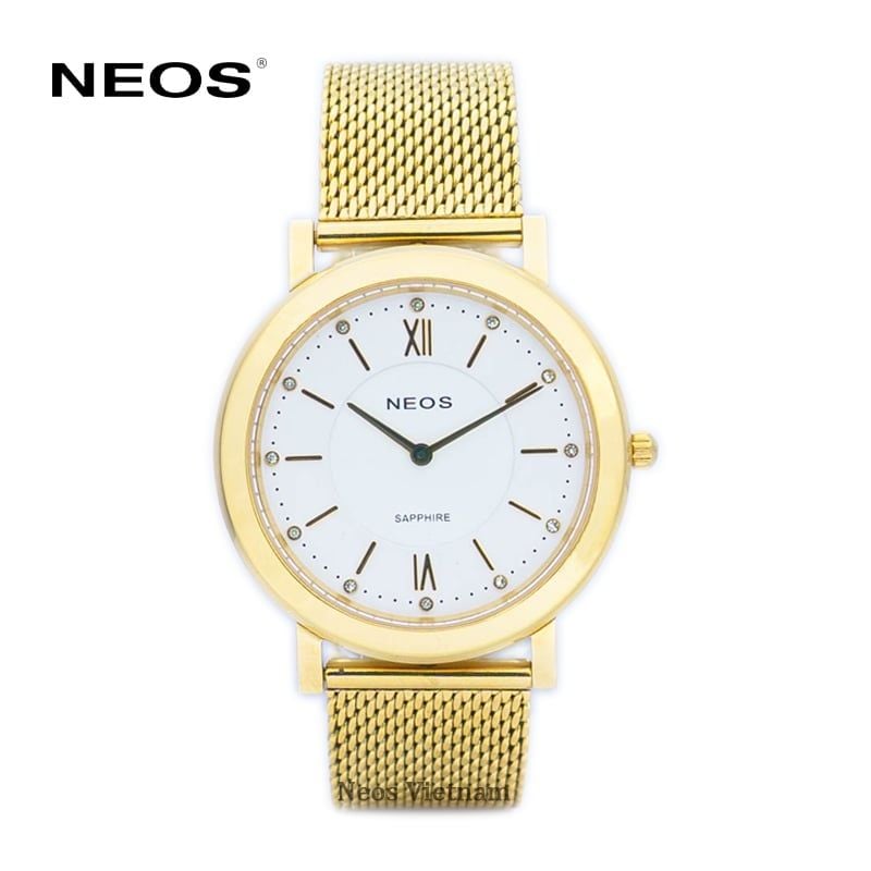 Đồng Hồ Đeo Tay Nam Neos N-40677M Dây Lưới Chính Hãng