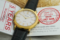 Đồng Hồ Dây Da Nam Neos N-40677M Sapphire Bảo Hành 1 Đổi 1
