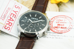 Đồng Hồ Nam Chronograph 6 Kim Neos N-40680M Sapphire Bảo Hành Chính Hãng 5 Năm