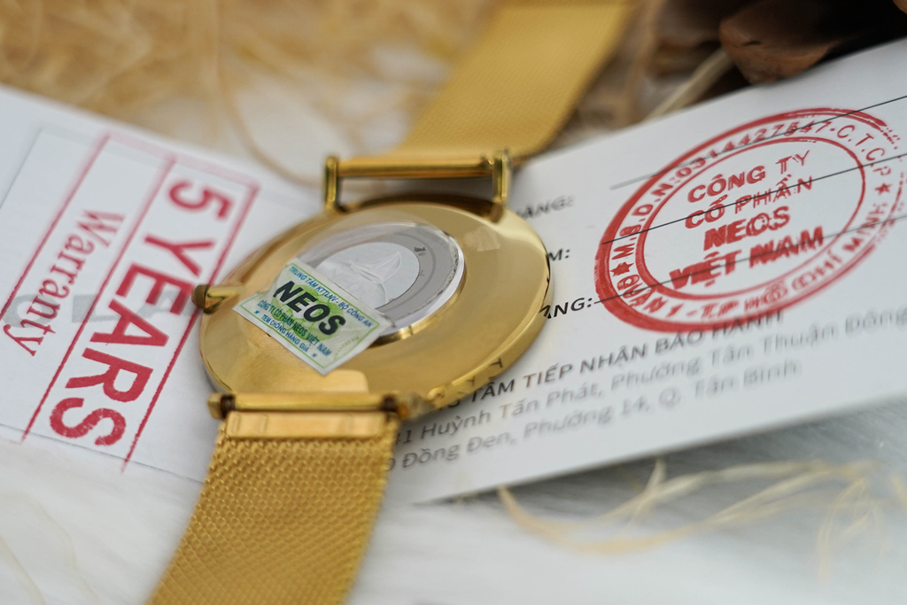 Đồng Hồ Nam Neos N-40687M Dây Lưới Bảo Hành Chính Hãng 5 Năm