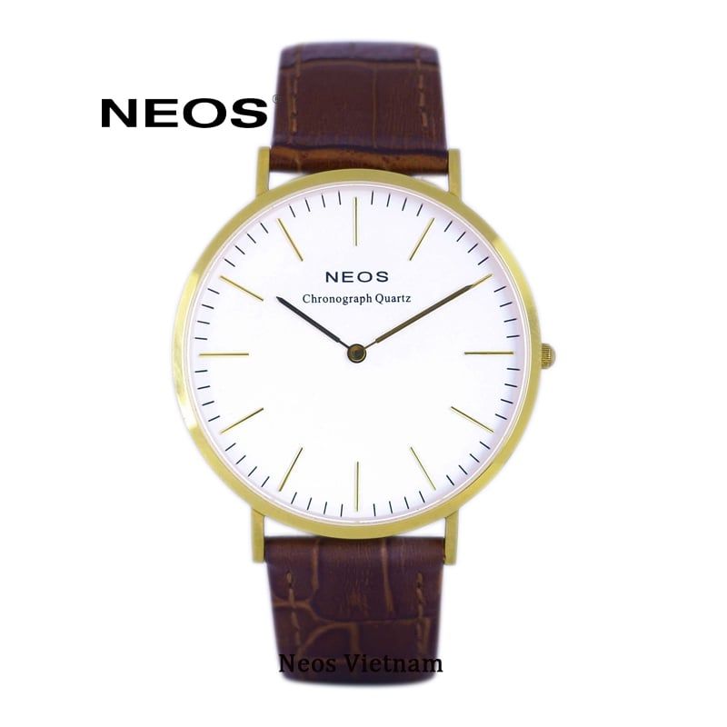 Đồng Hồ Dây Da Chính Hãng Neos N-40687M Nam Sapphire