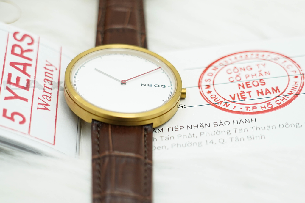 Đồng Hồ Thời Trang Nam Dây Da Neos N-40688M Sapphire Bảo Hành Chính Hãng 5 Năm