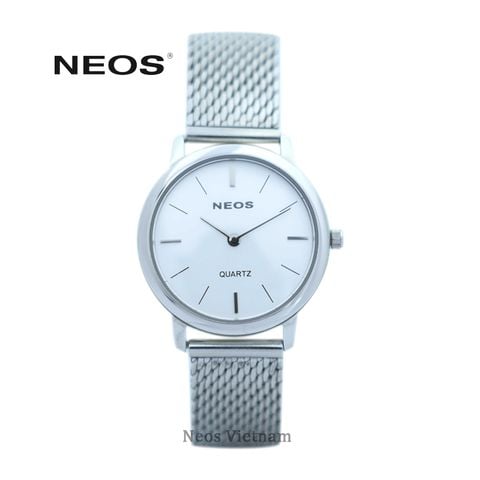 Đồng Hồ Nữ Neos N-40689L Dây Lưới Vàng Chính Hãng