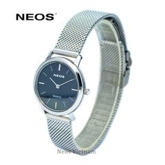 Đồng Hồ Nữ Neos N-40689L Dây Lưới Vàng Chính Hãng