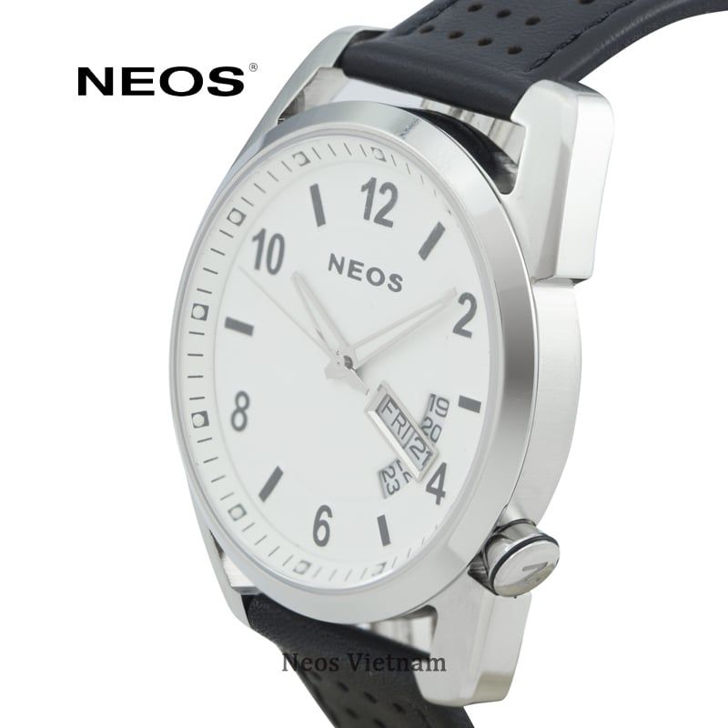 Đồng Hồ Nam Dây Da Neos N-40701M Sapphire Chính Hãng