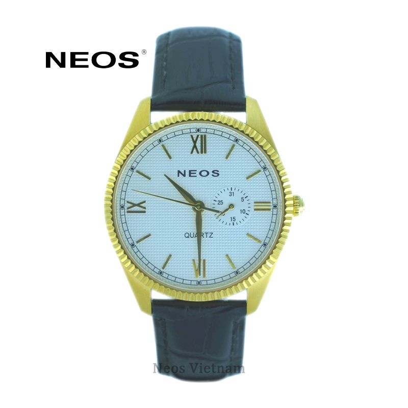 Đồng Hồ Nam Dây Da Neos N-40703M 4 Kim Sapphire