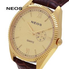 Đồng Hồ Nam Dây Da Neos N-40703M 4 Kim Sapphire