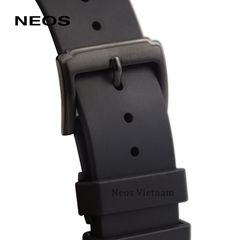 DÂY NHỰA CAO CẤP CHO ĐỒNG HỒ NEOS N-40704M – TINH TẾ & HIỆN ĐẠI Neos N-40704M