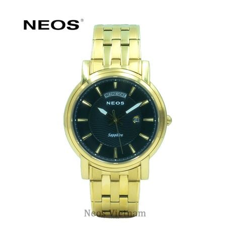 Đồng Hồ Neos N-40722M Nam 3 Kim Dây Thép Chính Hãng