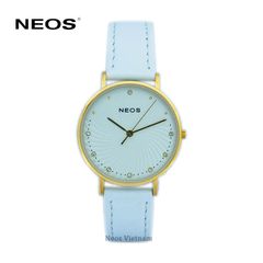 Đồng Hồ Đeo Tay Nữ Dây Da Neos N-40726L Sapphire Chính Hãng