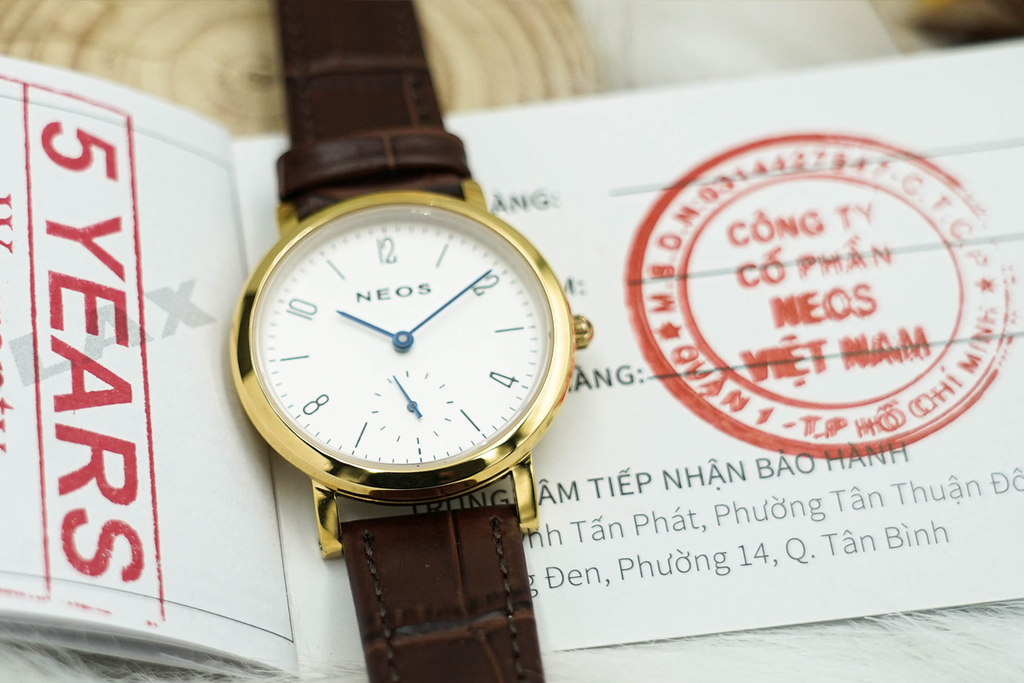 Đồng hồ Nữ Chính Hãng Neos N-40728L Sapphire dây da