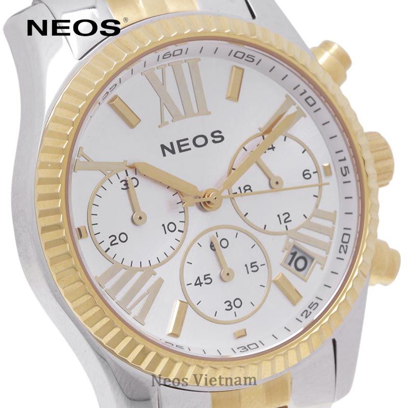 Đồng Hồ Nam Chronograph 6 Kim Neos N-50547M Sapphire Bảo Hành Chính Hãng 5 Năm