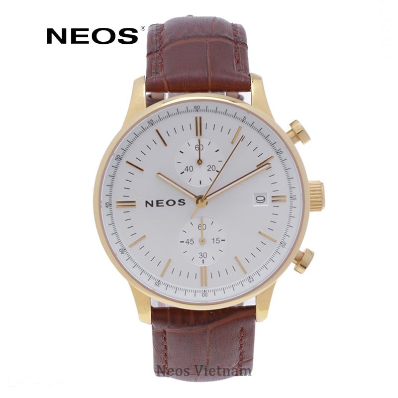 Đồng Hồ Dây Da Nam Neos N-50551M Sapphire Chính Hãng