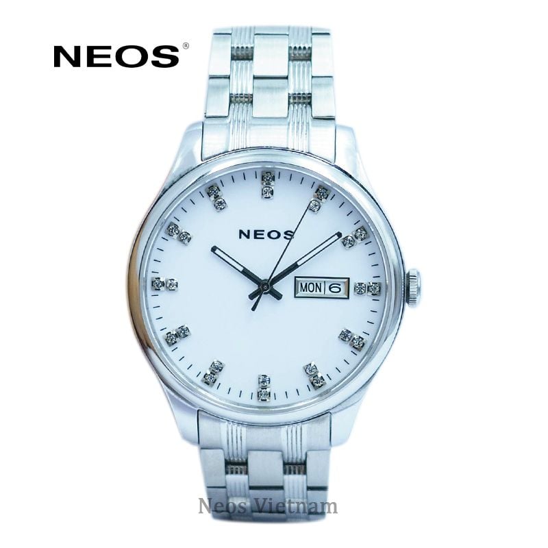 Đồng Hồ Cơ Nam Dây Thép Neos N-90118M Sapphire Chính Hãng