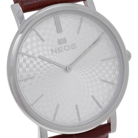 Đồng Hồ Dây Da Nam Chính Hãng Neos N-40577M Sapphire