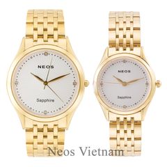 Đồng Hồ Đôi Đẹp Neos N-40663 Sapphire Chính Hãng