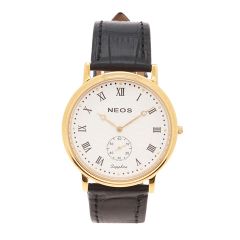 Đồng Hồ Cặp Dây Da Neos N-30851 Sapphire