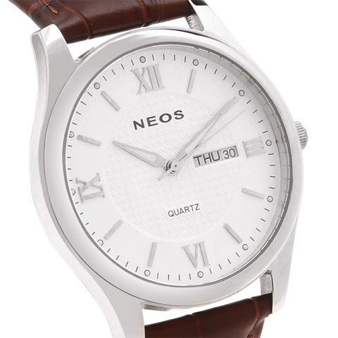 Đồng Hồ Nam Dây Da Chính Hãng Neos N-30869M Sapphire