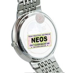 Đồng Hồ Nữ Neos N-30884L Sapphire Dây Thép Bạc