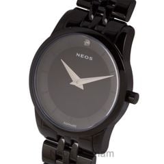 Đồng Hồ Nữ Neos N-30923L Sapphire Full Đen