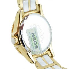 Đồng Hồ Neos N-20688AL Nữ Dây Sứ Sapphire Chính Hãng