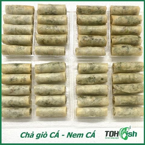 Chả giò cá lóc bông - Nem cá lóc bông 270gram /10 cái/gói