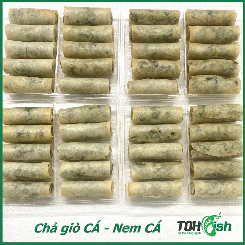 Chả giò cá (nem cá) 250gram/10 cái/gói