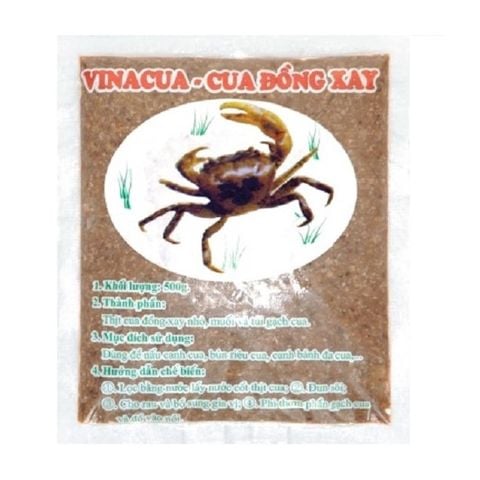  Cua Đồng xay sẵn 500g/gói (có muối) 