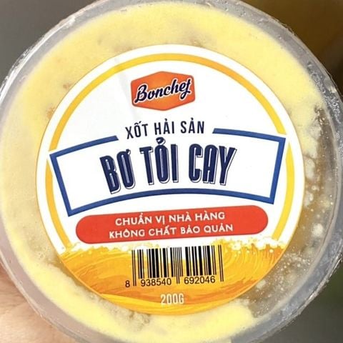  Sốt bơ tỏi cay BONCHEF 200g/gói 