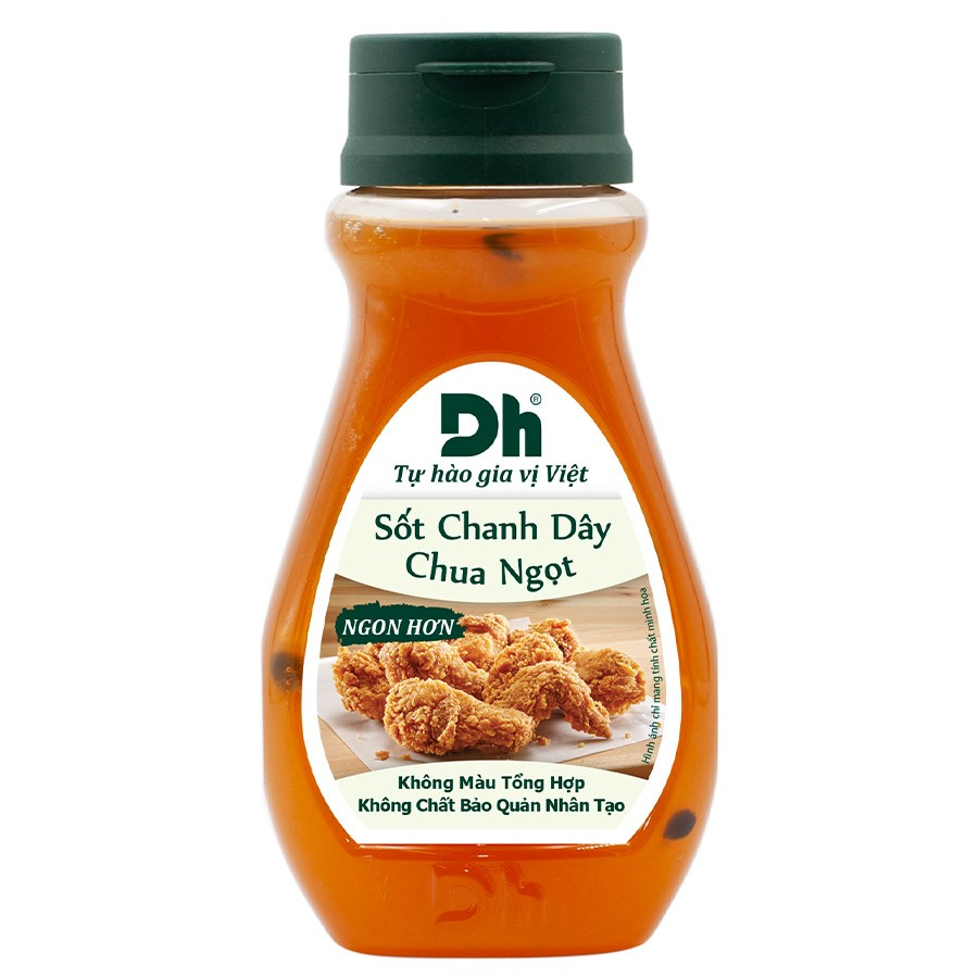 Sốt chanh dây chua ngọt 200g/chai