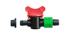 Van khởi thủy ra đai khóa dây 1608 - Offtake Tape Valve with T Grommet, Dn17*8, Green nuts.