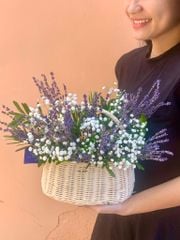 Giỏ lavender