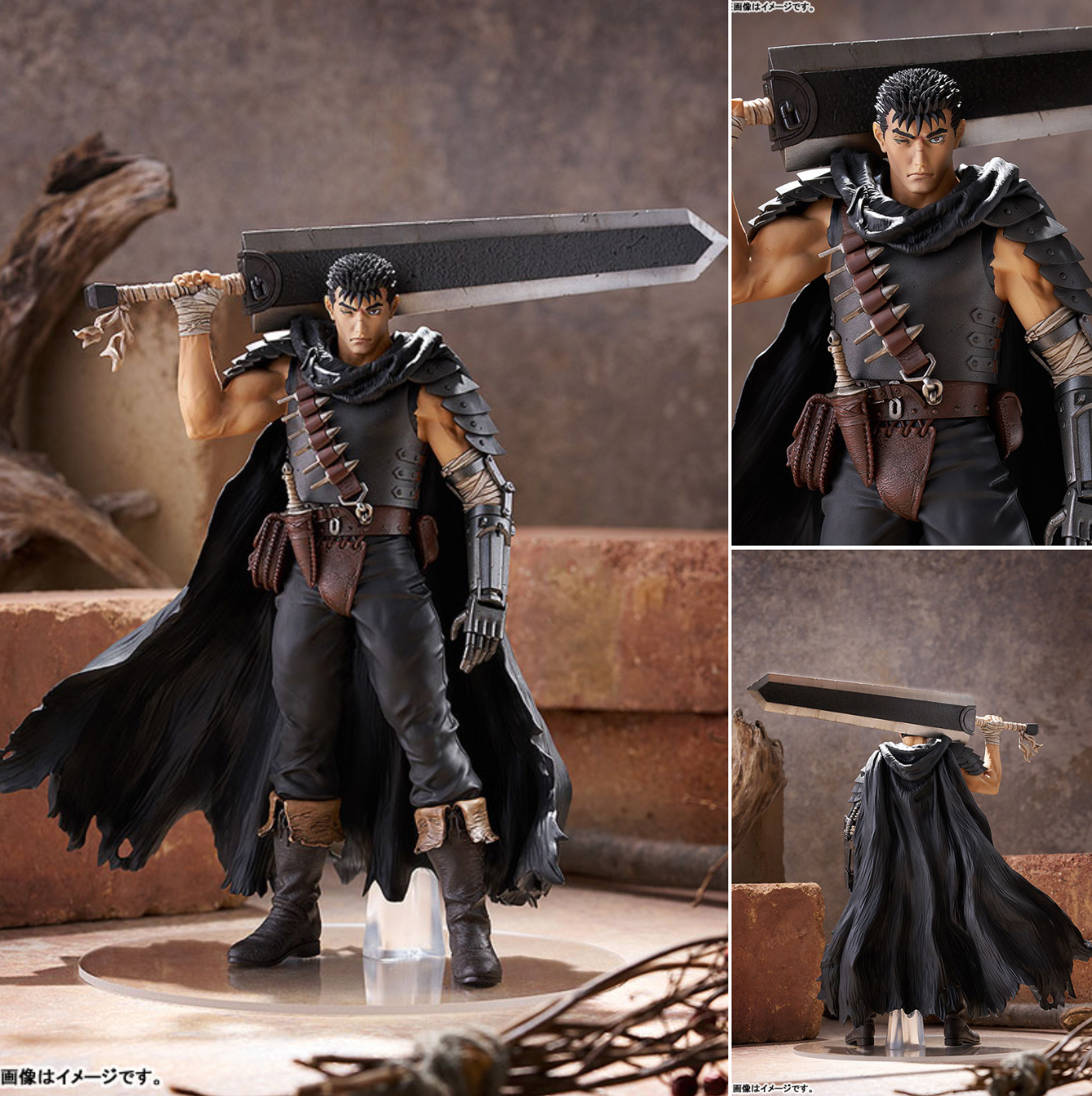 [Pre-order] POP UP PARADE Guts [Black Swordsman] L size Complete - Ber ...