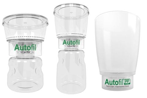 Foxx Life Sciences  - Lab Filtration - Autofil® Bottle Top Filters