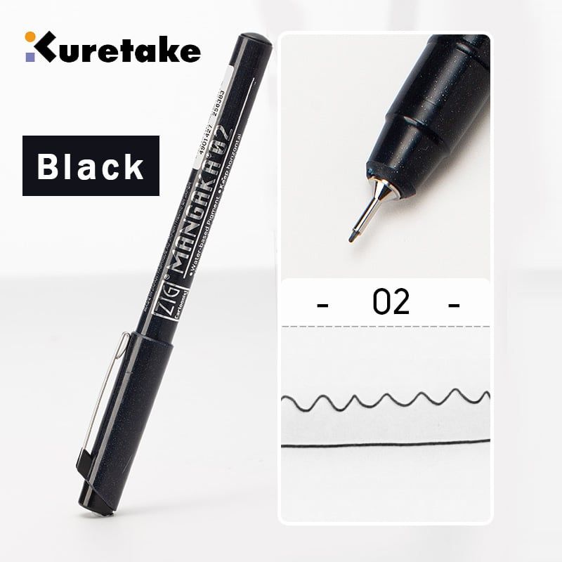 Bút Line Kuretake Zig Kháng Nước