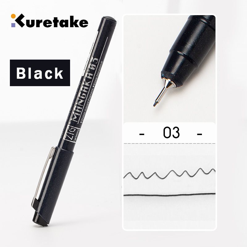 Bút Line Kuretake Zig Kháng Nước