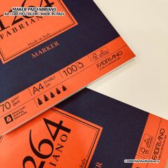 [DA ĐEN] Sổ Marker Pad A4 của hãng Fabriano cao cấp chống lem marker