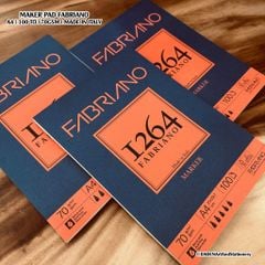 [DA ĐEN] Sổ Marker Pad A4 của hãng Fabriano cao cấp chống lem marker