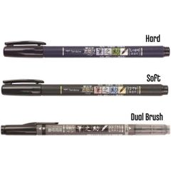 Bút Brush TOMBOW Fudenosuke 2 Đầu Ngòi
